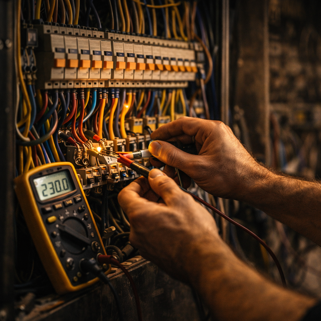 Instalação elétrica profissional