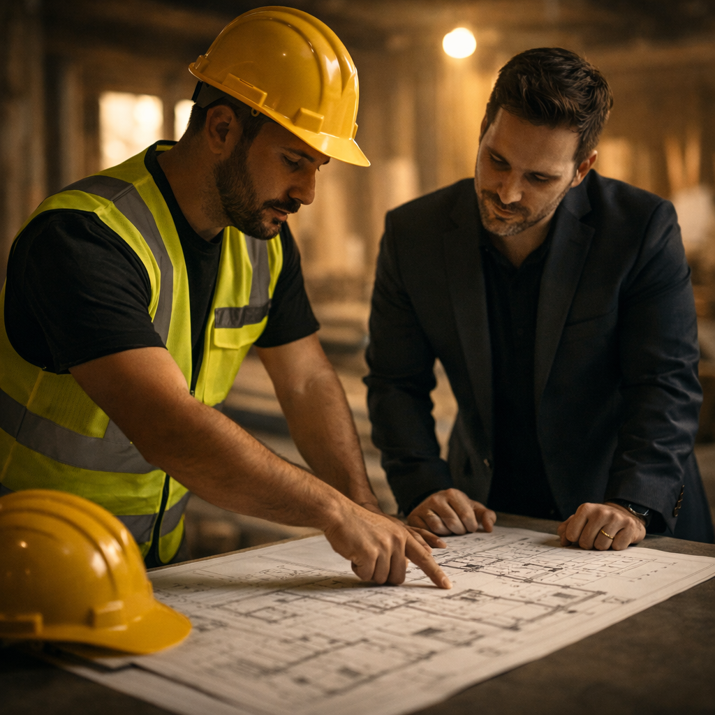 Reforma profissional em andamento